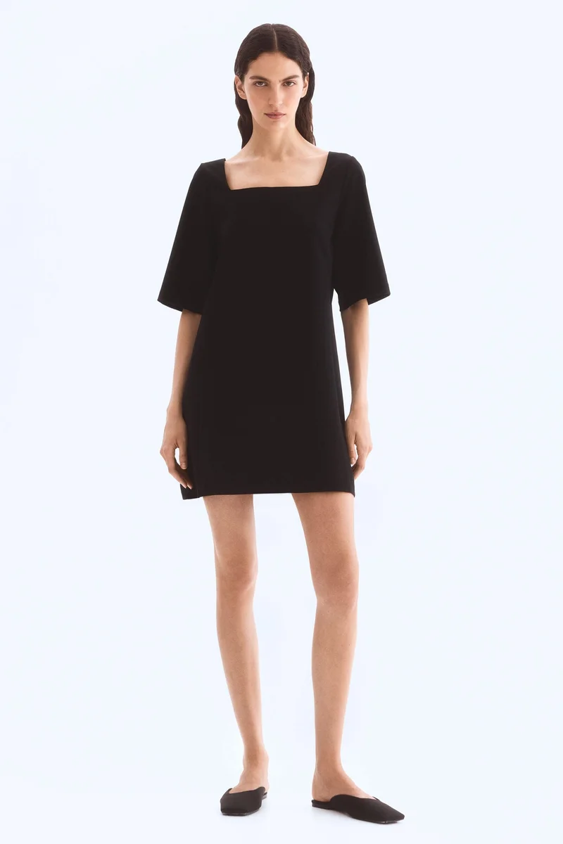 H&M Twill shift dress